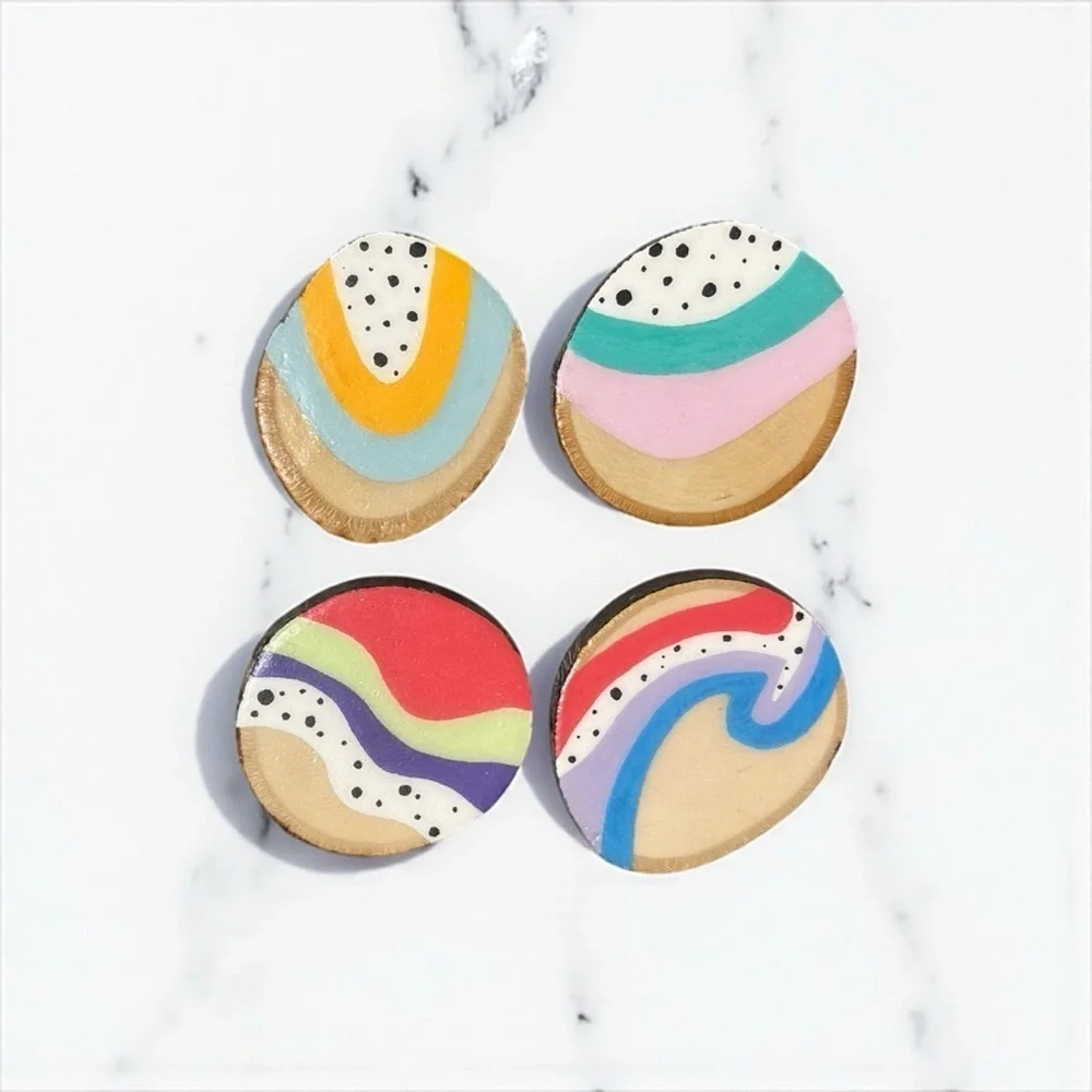Handmade colorful patterns